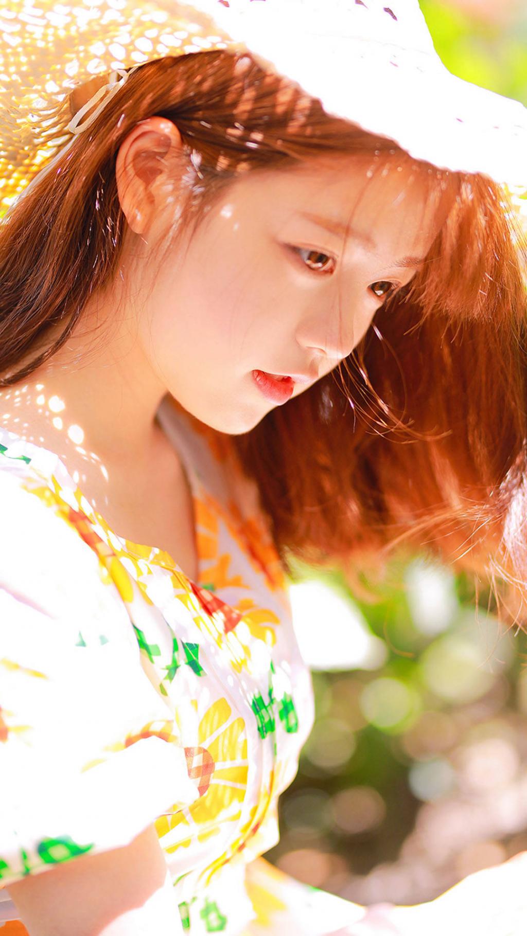 向日葵美女日系写真