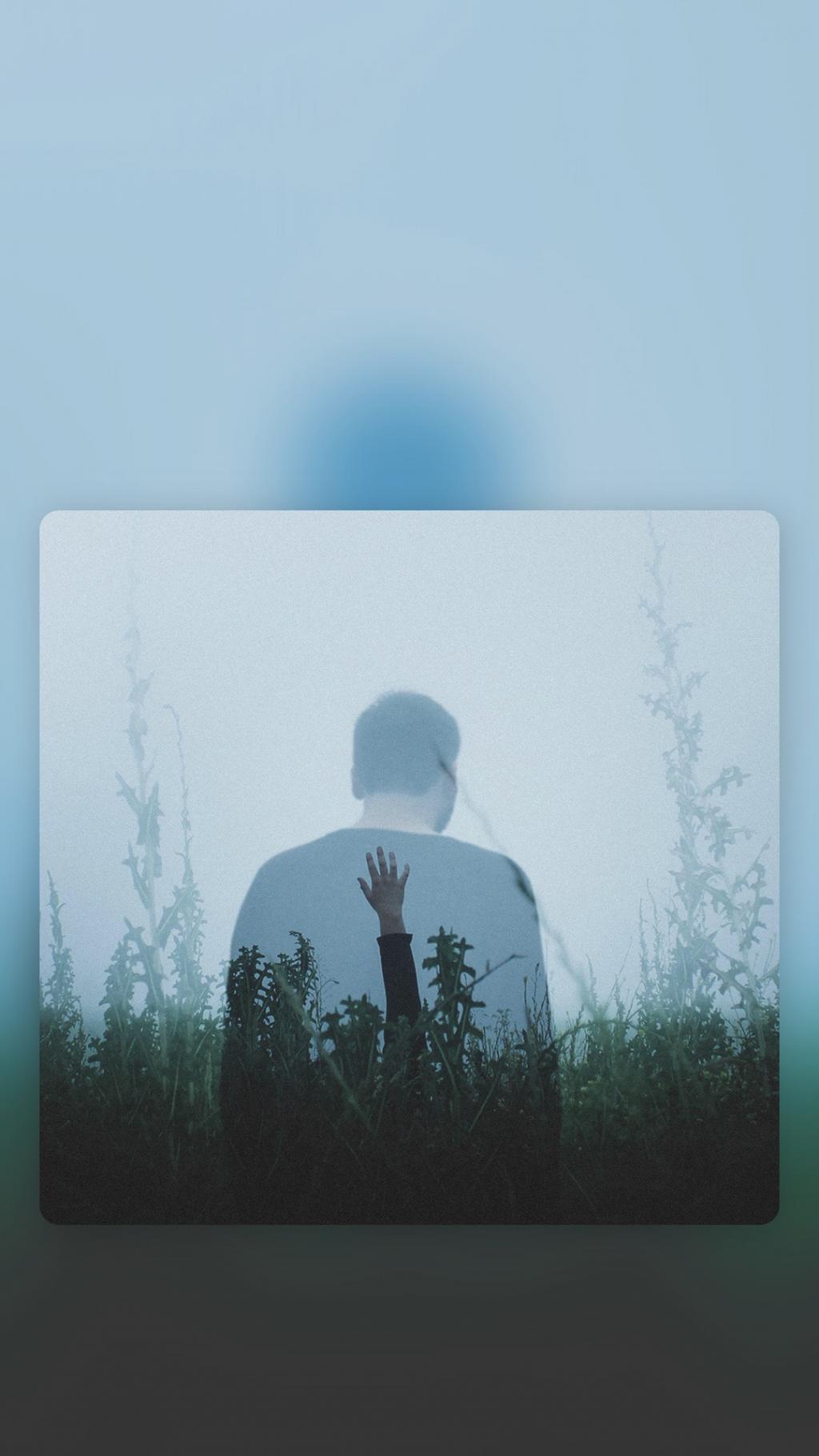 创意人像剪影唯美意境风景