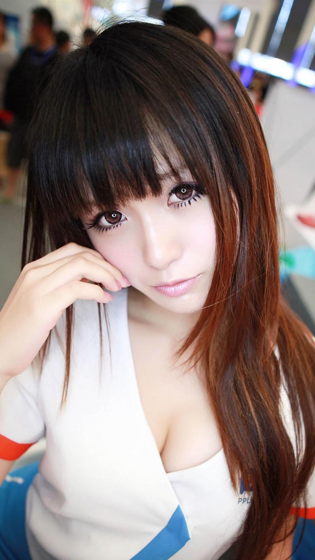 台湾超萌美女可爱手机壁纸