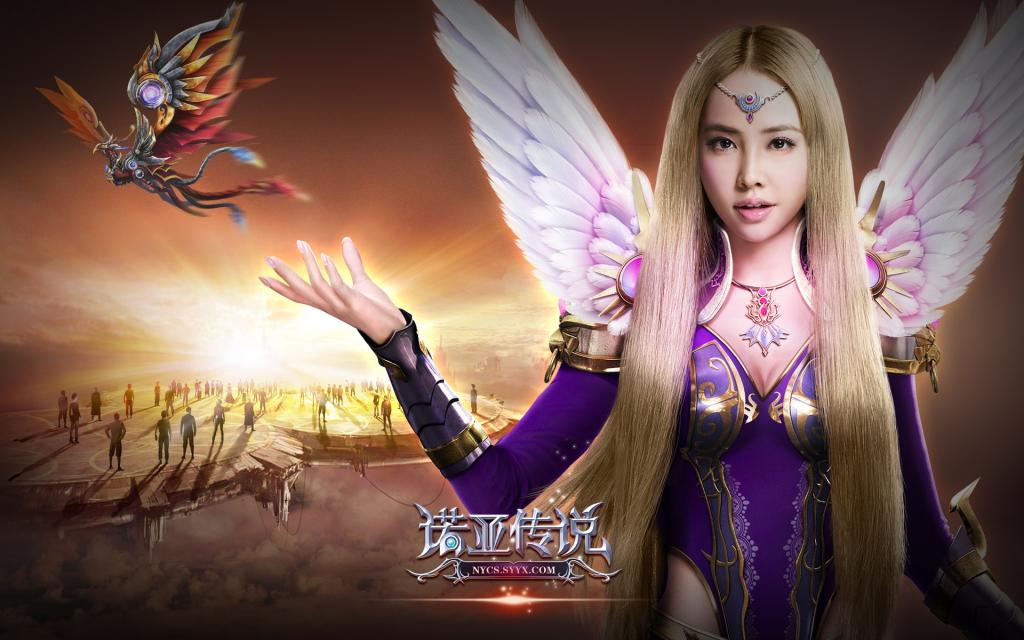 《诺亚传说》蔡依林代言海报