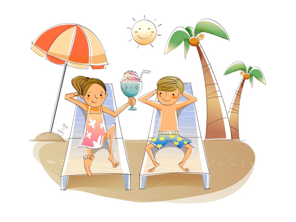 人物矢量简笔卡通