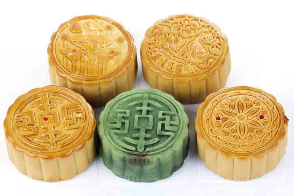 八月十五中秋节精致美味月饼