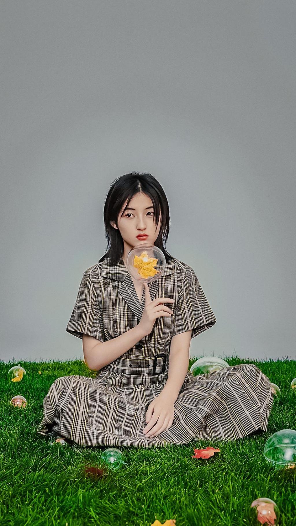 邻家女孩张子枫清纯唯美锁屏