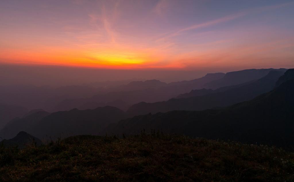 迷人的贵州屋脊韭菜坪