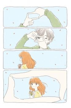 4格手绘卡通情侣-4