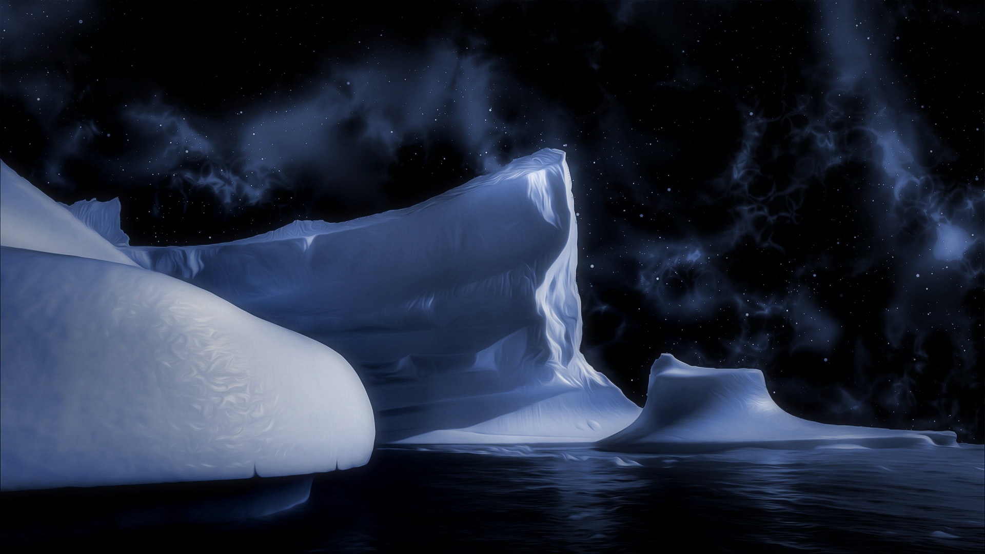 冰川特效,高清图片,电脑桌面-壁纸族