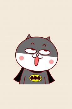 可爱嗷大喵电影角色扮演手机壁纸