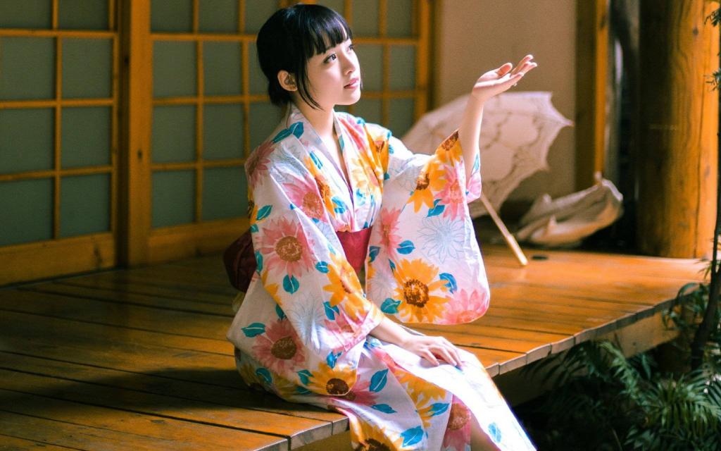 日本和服少女