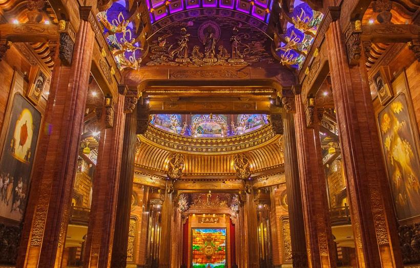 美丽的江苏无锡灵山梵宫