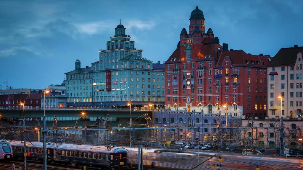 世界最美丽首都之一斯德哥尔摩