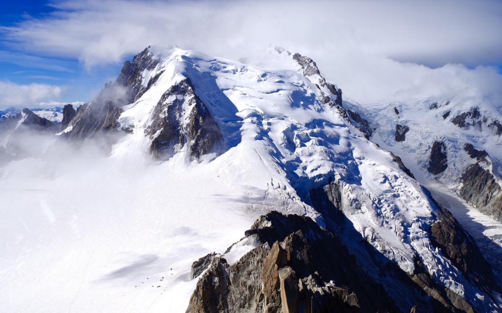 阿尔卑斯山唯美雪景