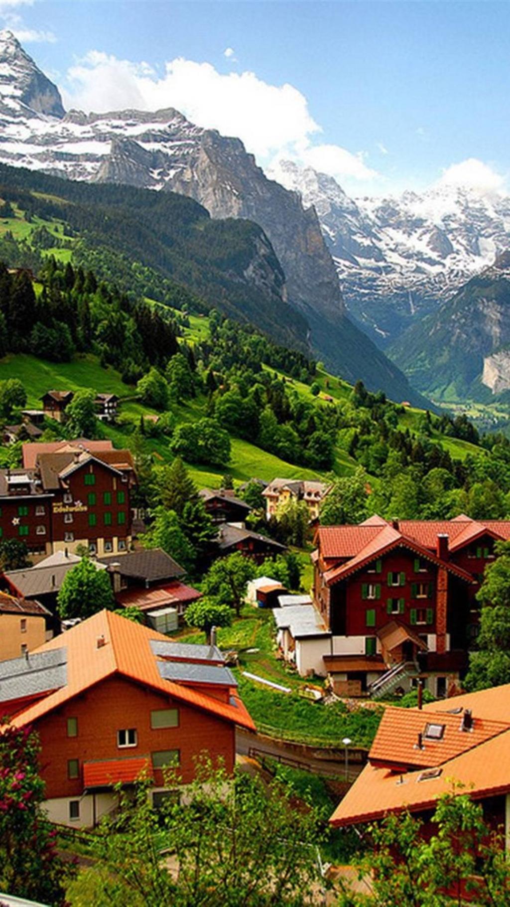 清新春季旅游风景