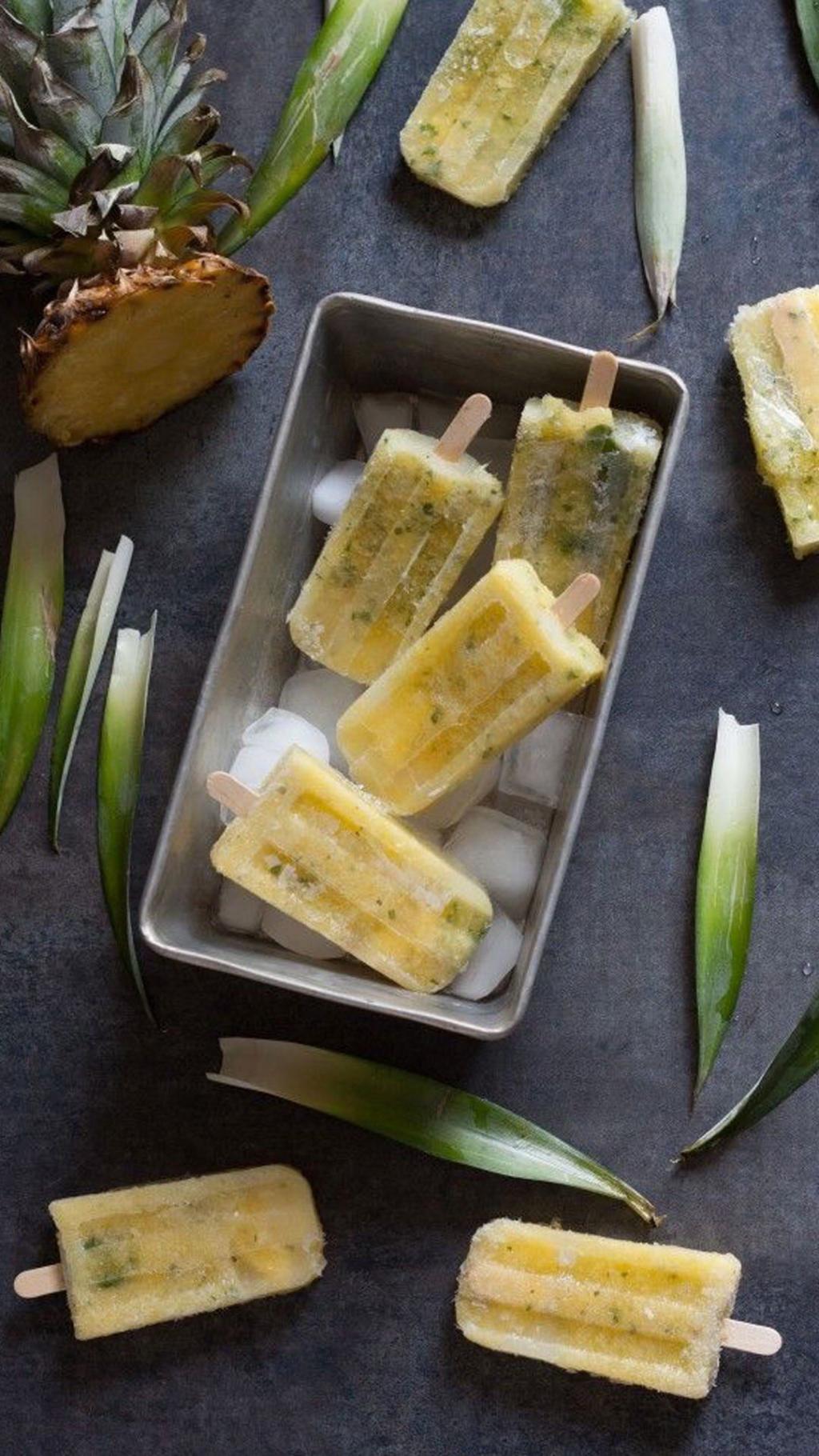 可口夏日冰棒甜品