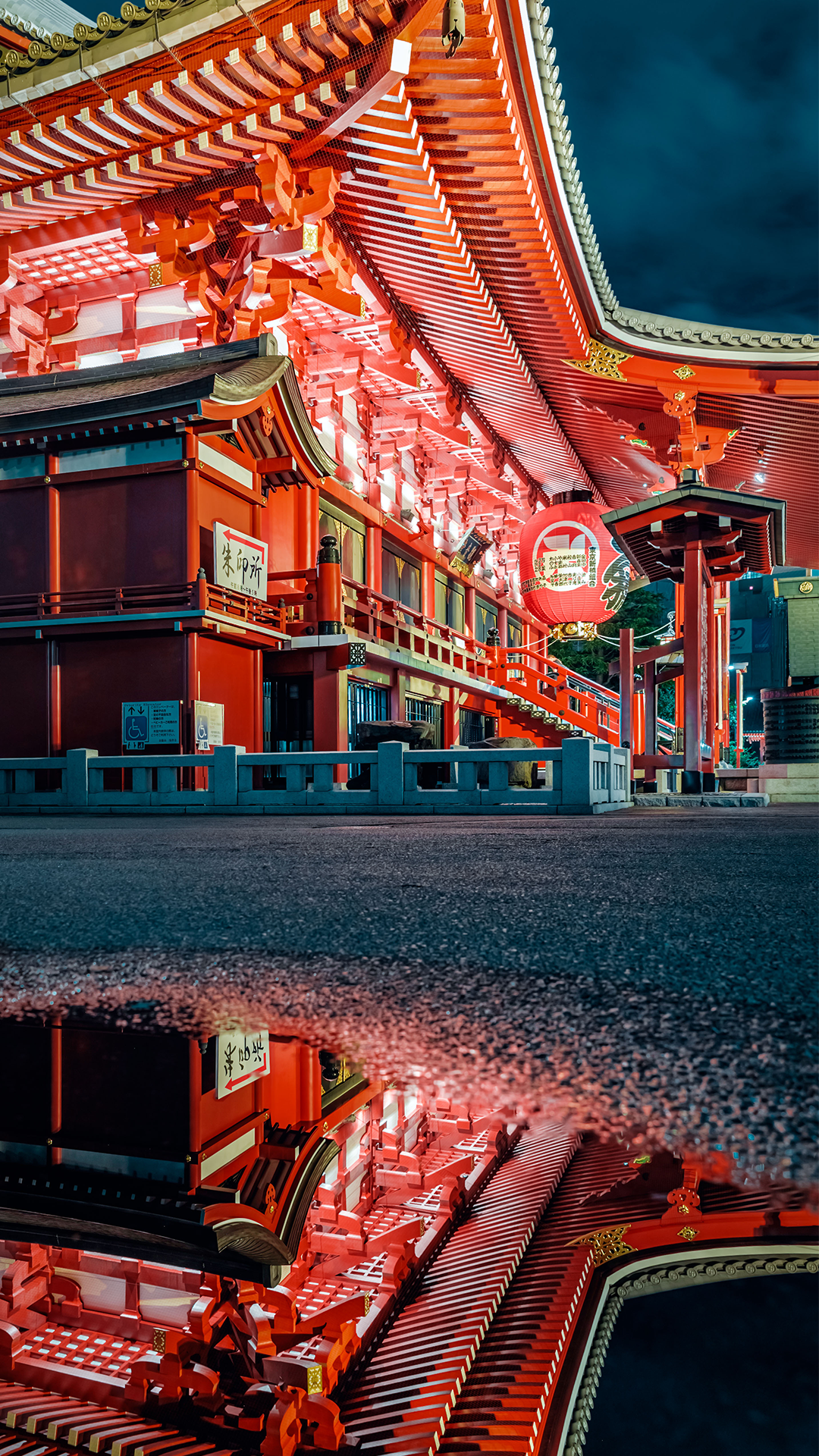 浅草寺古典迷人夜景