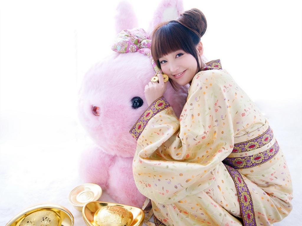 金莎《兔女郎》兔年图片