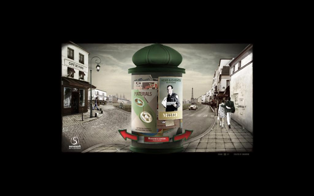 Flash3D网站梦幻场景