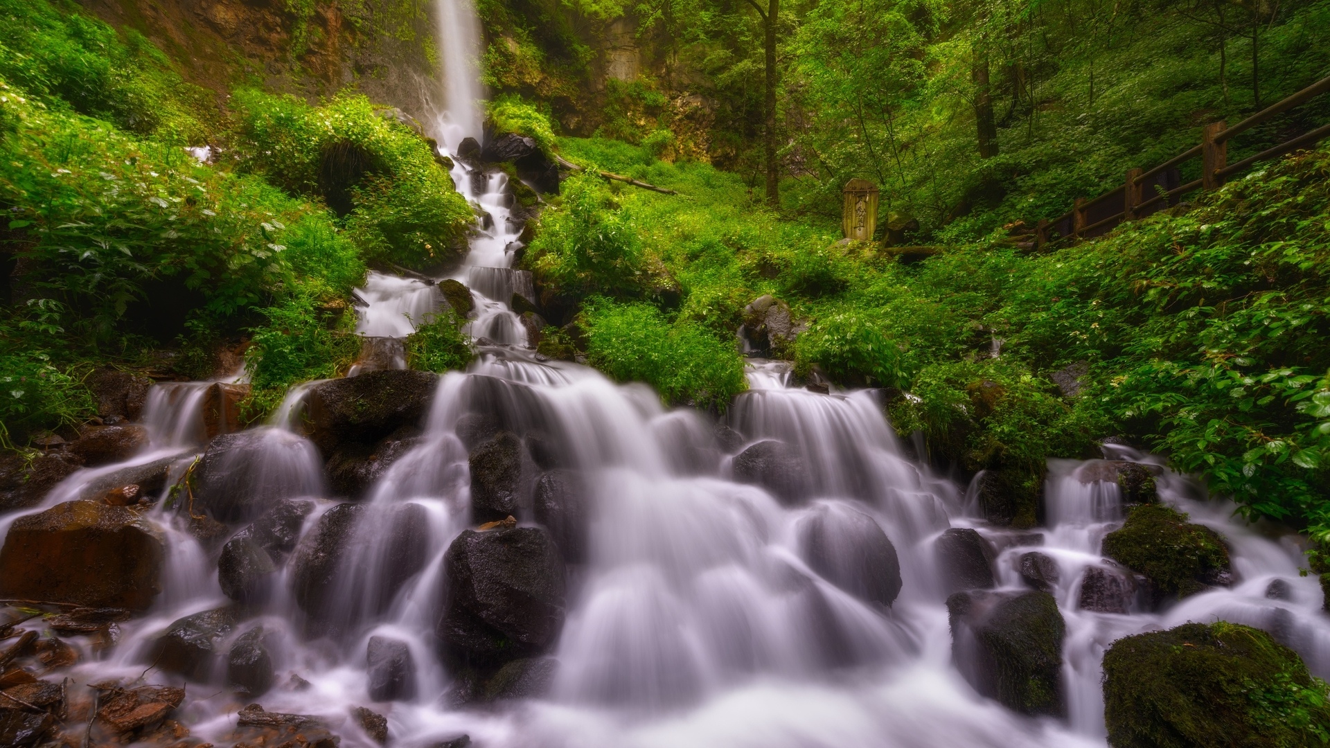 好看的自然风景,山水,湖泊,高山,夕阳,高清壁纸,桌面图片-壁纸族