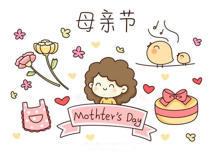 传统节日简笔画素材