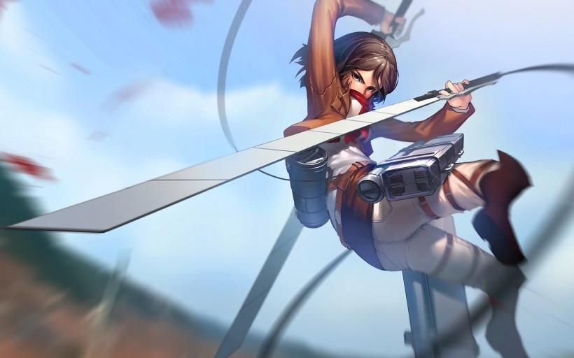 《进击的巨人》三笠·阿克曼