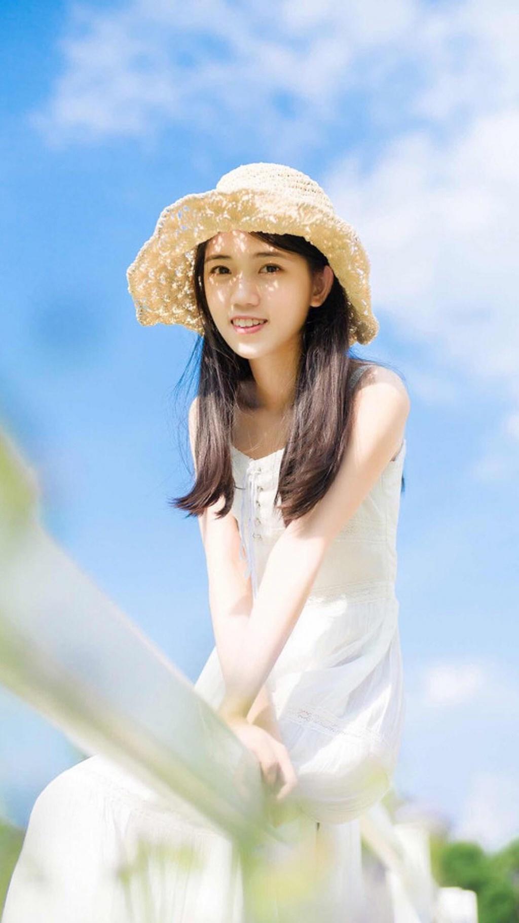 清新美女夏日写真