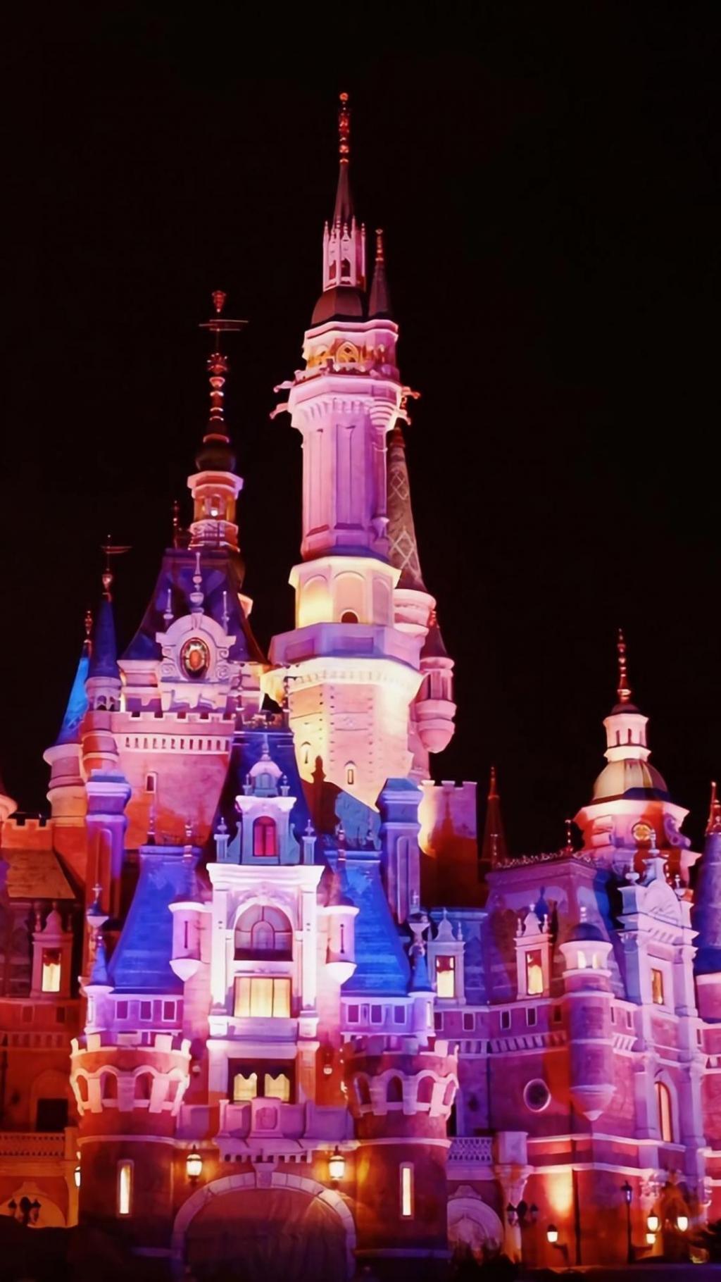 十一黄金周小长假上海迪士尼风景图片