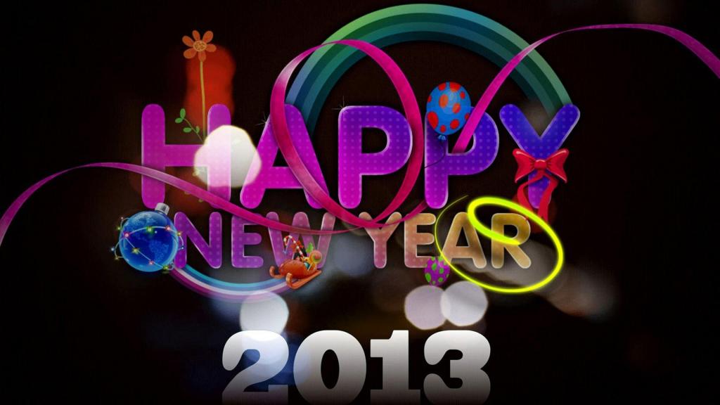 2013年新年数字设计