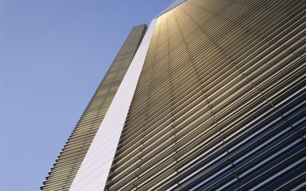 宽屏都市高大建筑大厦