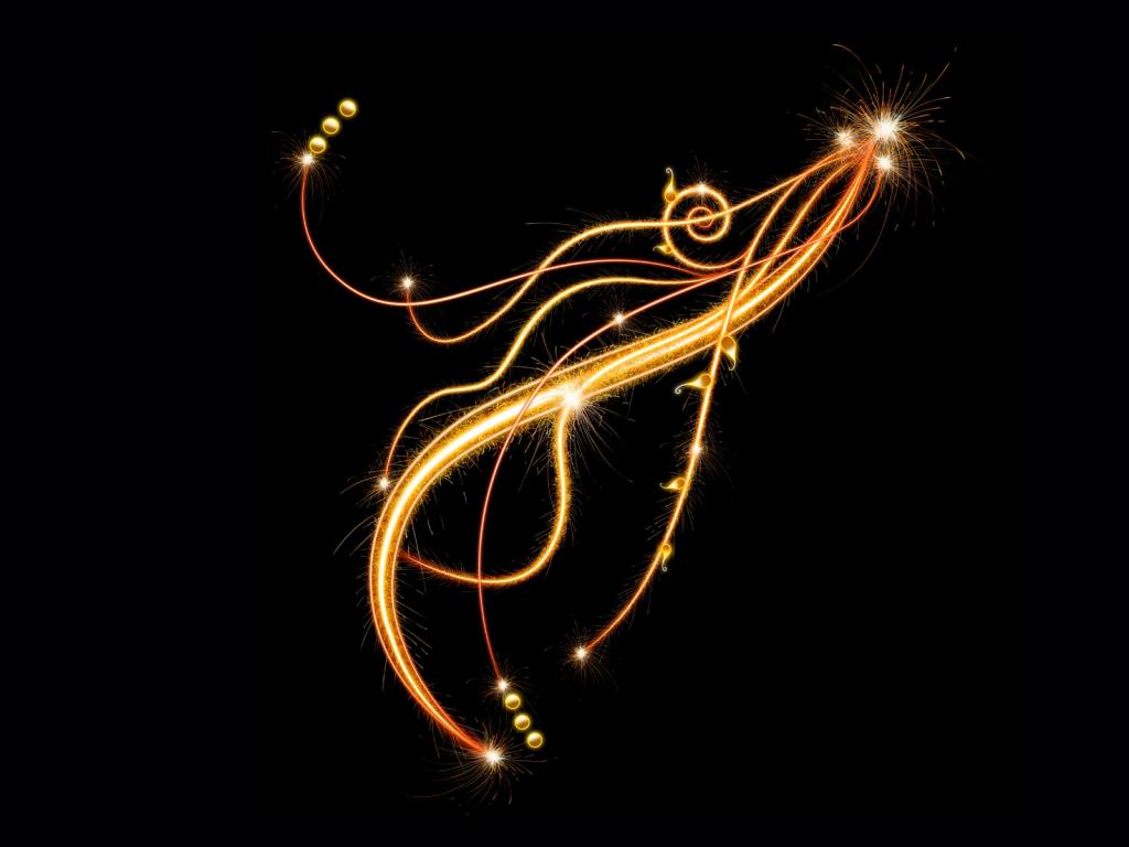 梦幻唯美的炫彩花纹