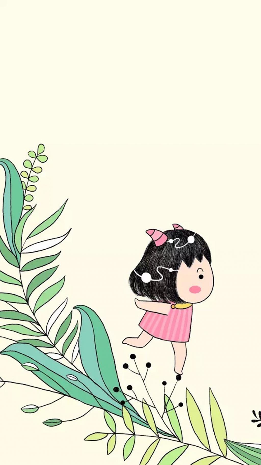 创意卡通小女孩造型