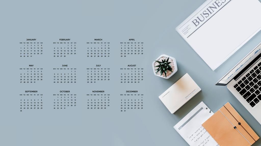 2019年创意日历表