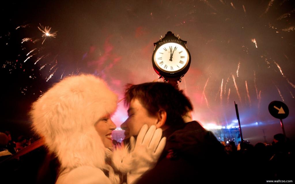 全球庆祝2012新年