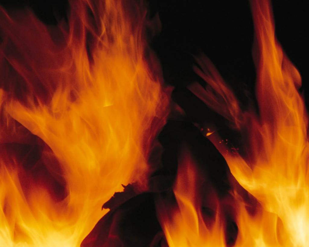 帅气火焰特写