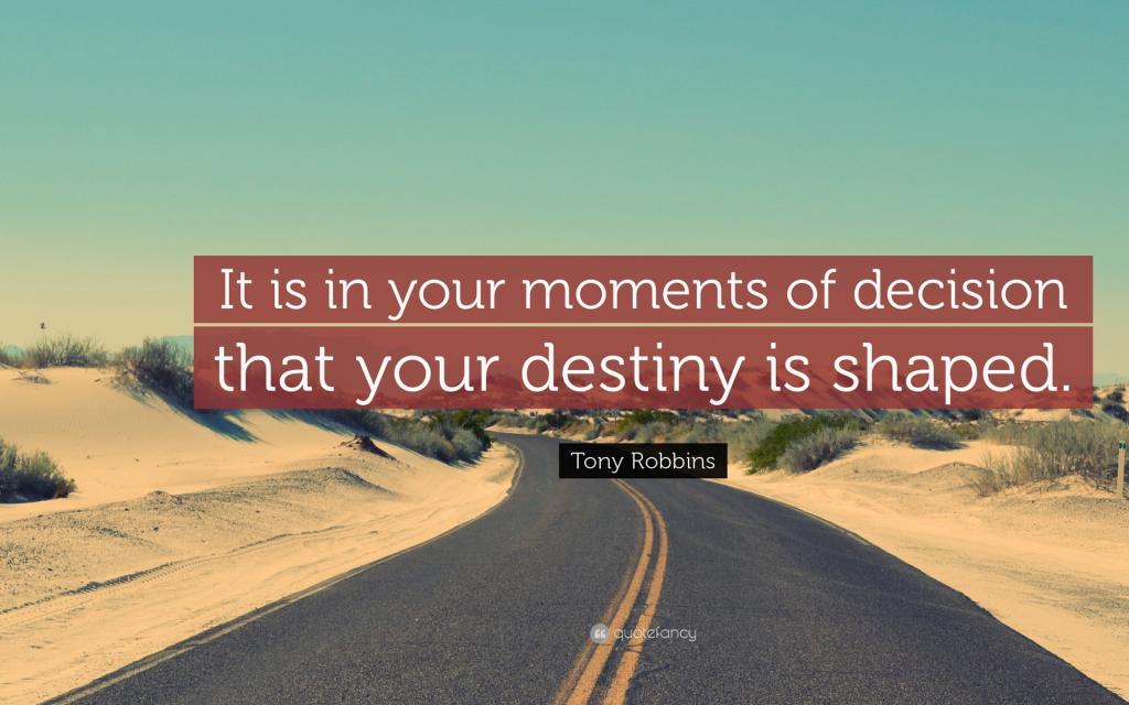 托尼·罗宾斯关于命运的名言