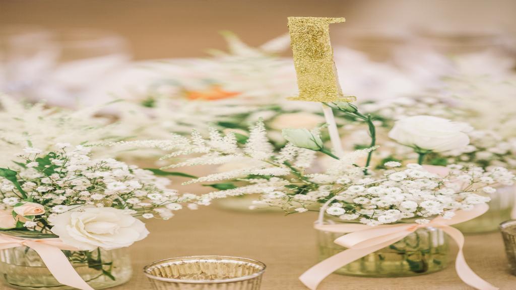 白色的花儿散发出淡淡的清香