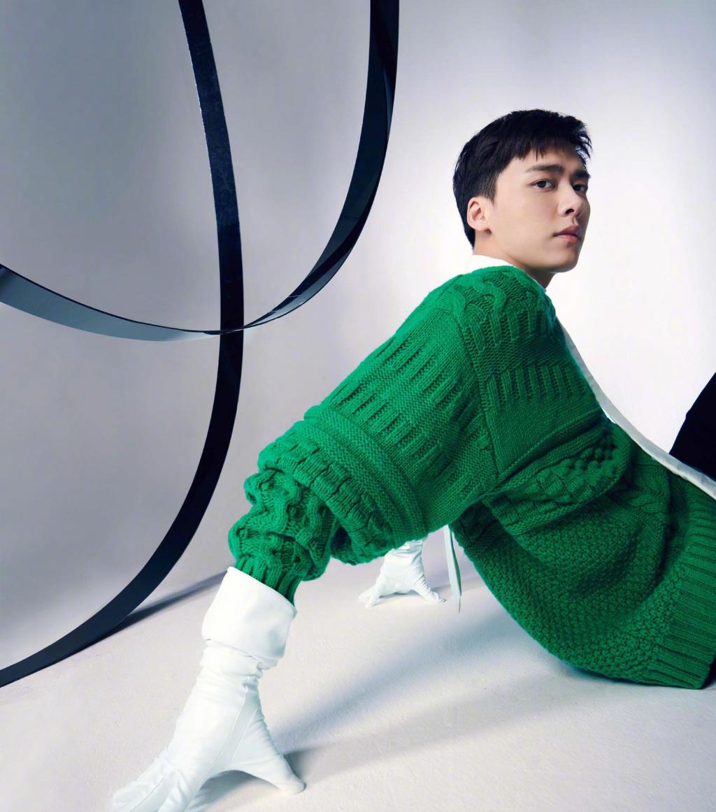 李易峰丝带时尚艺术大片写真