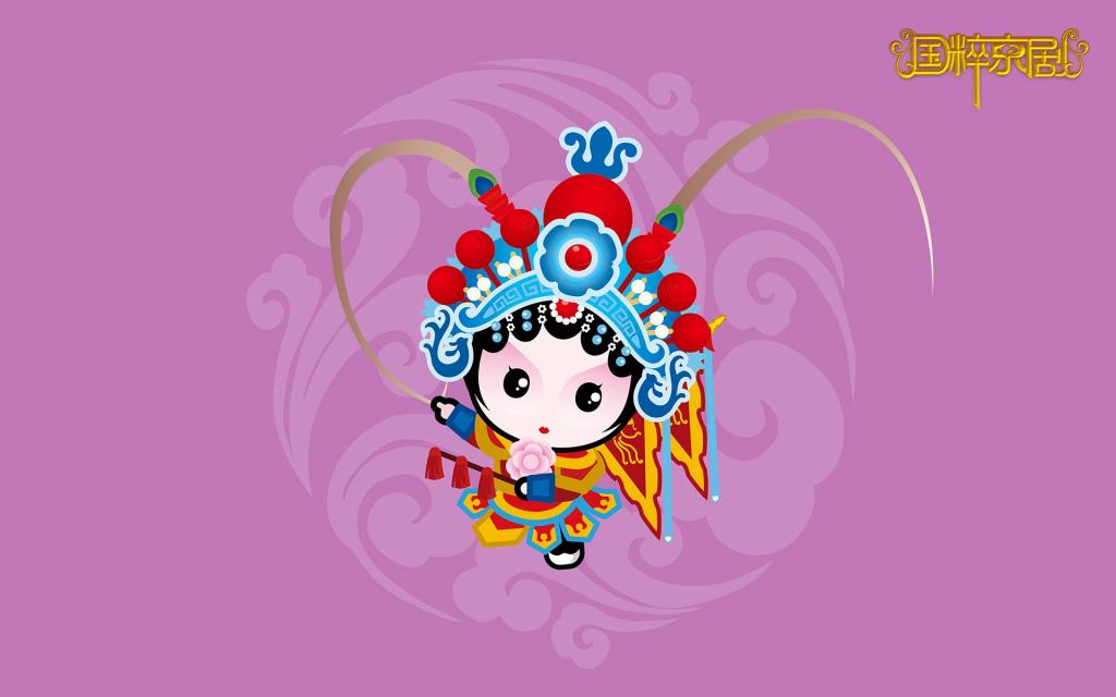 招财童子之国粹京剧