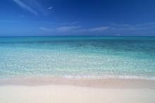 美丽的海水沙滩风景