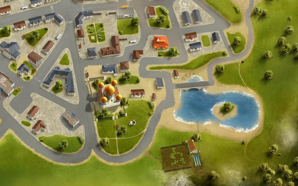 Flash3D网站立体场景