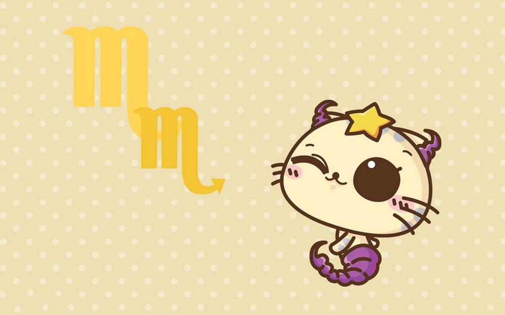 十二星座卡通猫咪