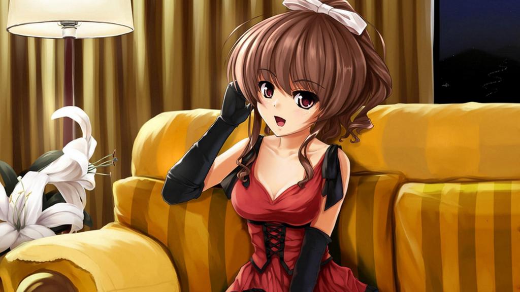 二次元性感动漫美女