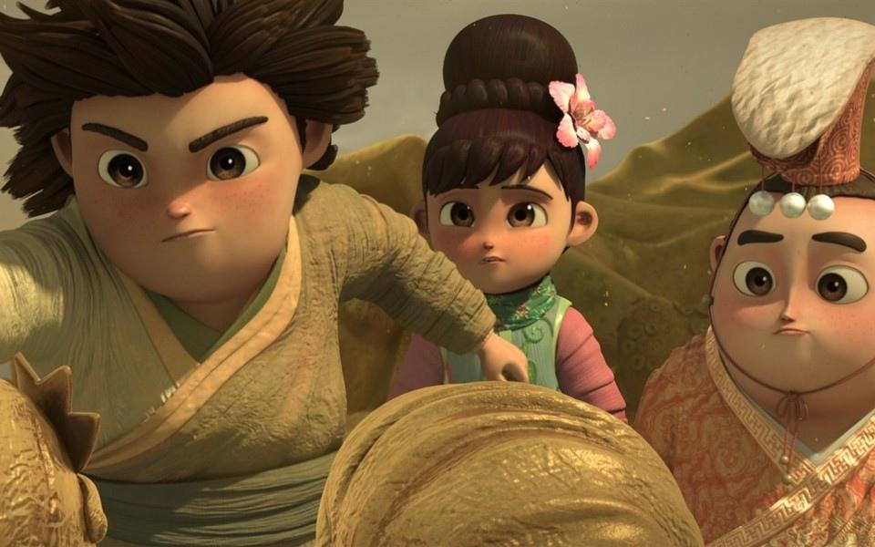 动漫人物《神笔马良》