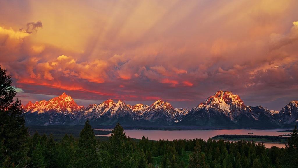 美国怀俄明州风景