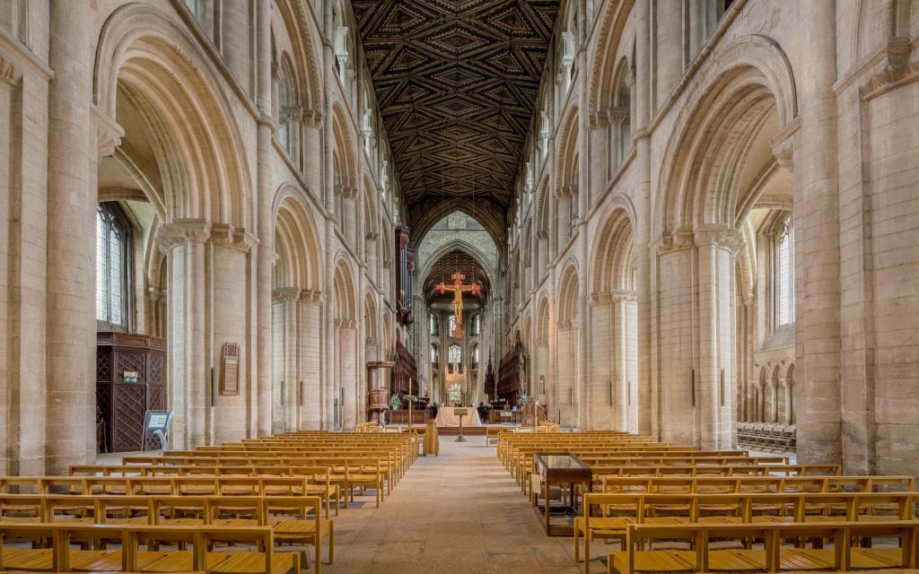 经典欧洲教堂大厅