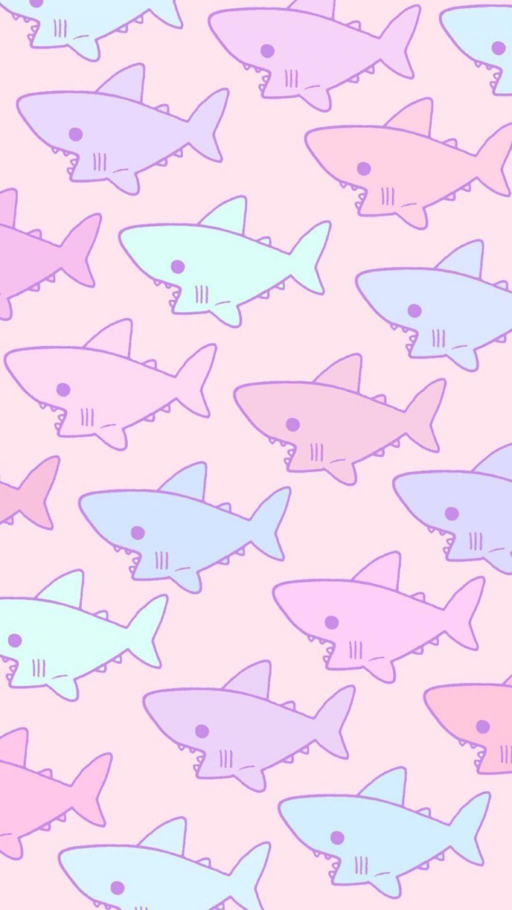 可爱卡通平铺锁屏