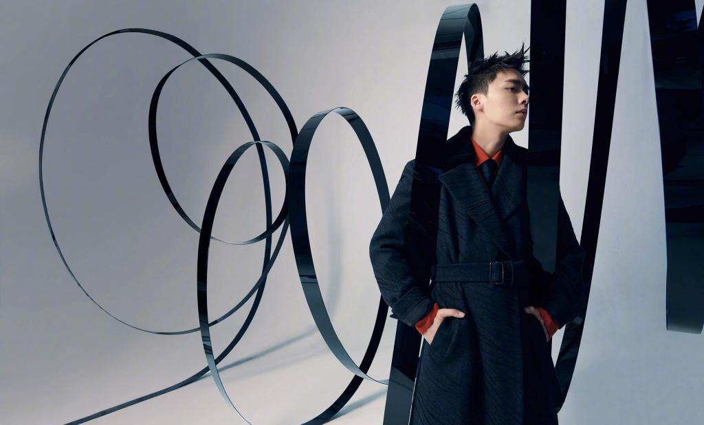 李易峰丝带时尚艺术大片写真