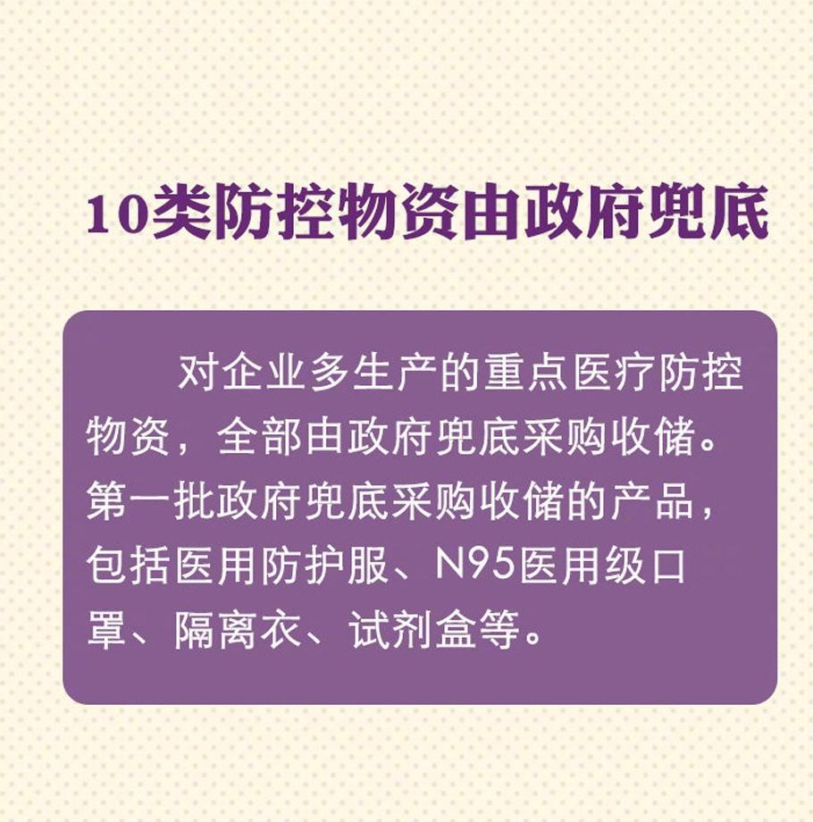 疫情应对9项新政策