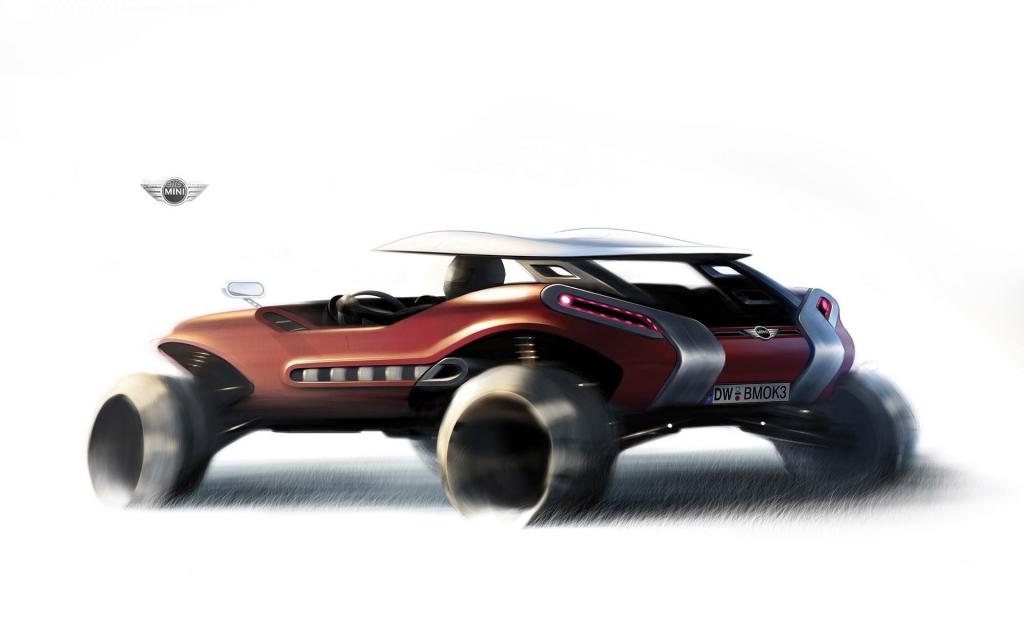 MINI汽车特写