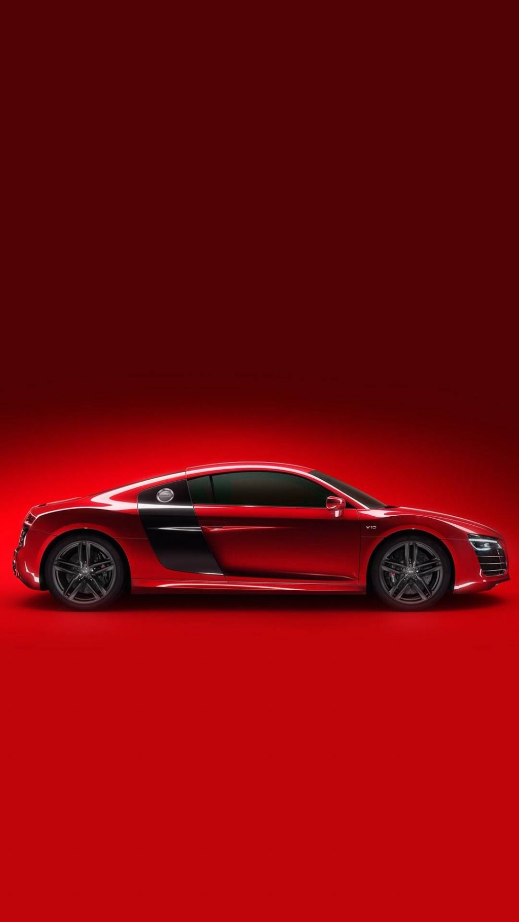 骚气逼人红色名车