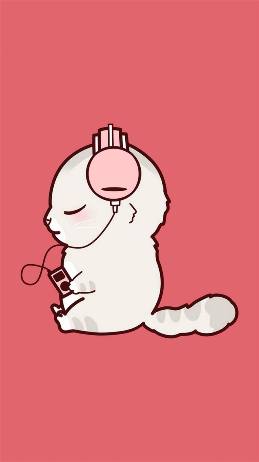 猫咪和狗狗一左一右情侣锁屏