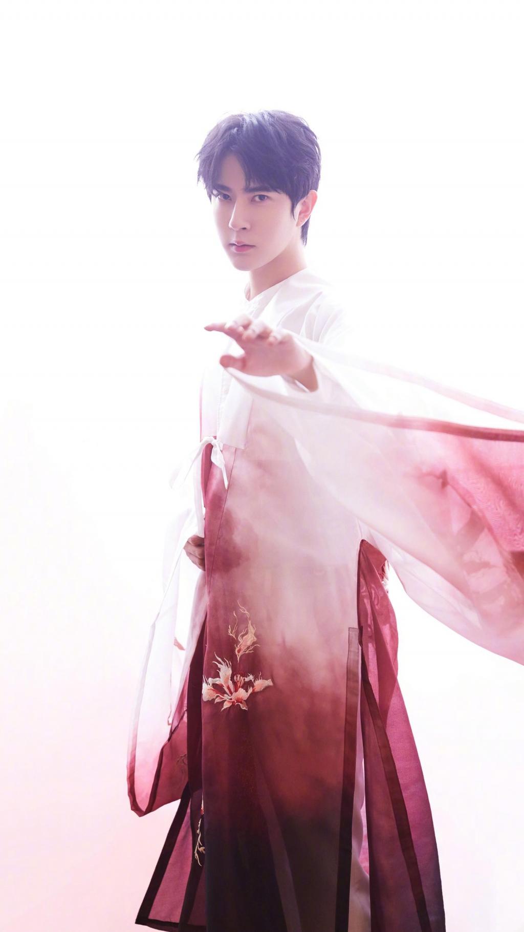 于朦胧古风儒雅汉服造型唯美帅气写真